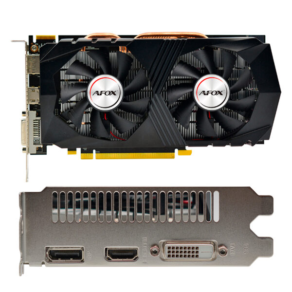 Tarjeta de video AFOX Radeon R9 370 4GB GDDR5, PCIe 3.0, Dual Fan, DP, HDMI, DL-DVI-D