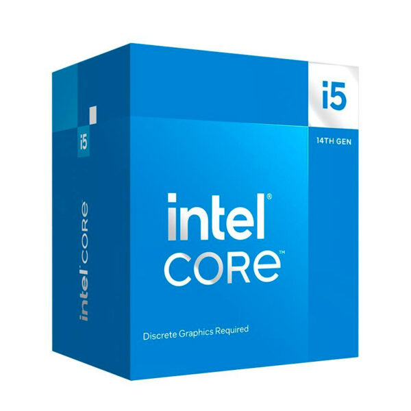 Procesador Intel Core i5-14400F 2.50/4.70GHz, 20 MB Intel Smart Caché, LGA1700, 65W/148W