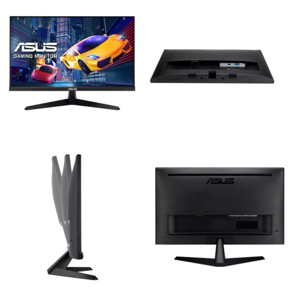 Monitor plano gaming ASUS VY249HGR 23.8"/LED/FHD/IPS/120Hz/HDMI x1/VGA x1/Earphone Jack x1