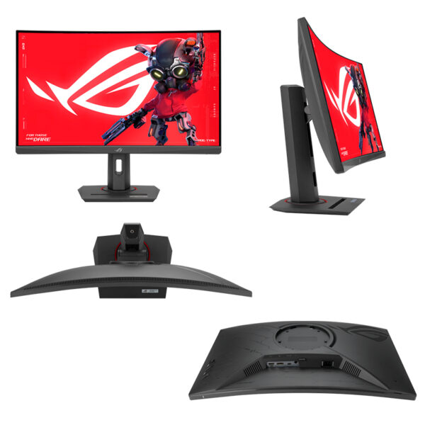 Monitor Gaming ASUS ROG Strix XG27WCS, 27" (2560x1440), Fast VA, Curvo (1500R), Non-Glare