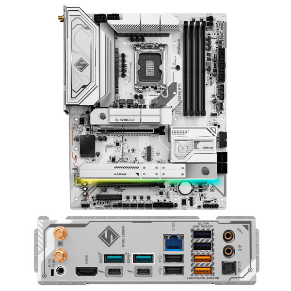 Placa Madre ASROCK Z890 Steel Legend WiFi, Chipset Intel Z890, LGA 1851, HDMI, ATX