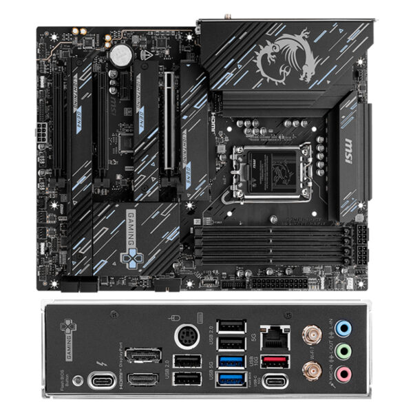 Placa Madre MSI Z890 GAMING PLUS WIFI, Chipset Intel Z890, LGA 1851, HDMI, DP, ATX