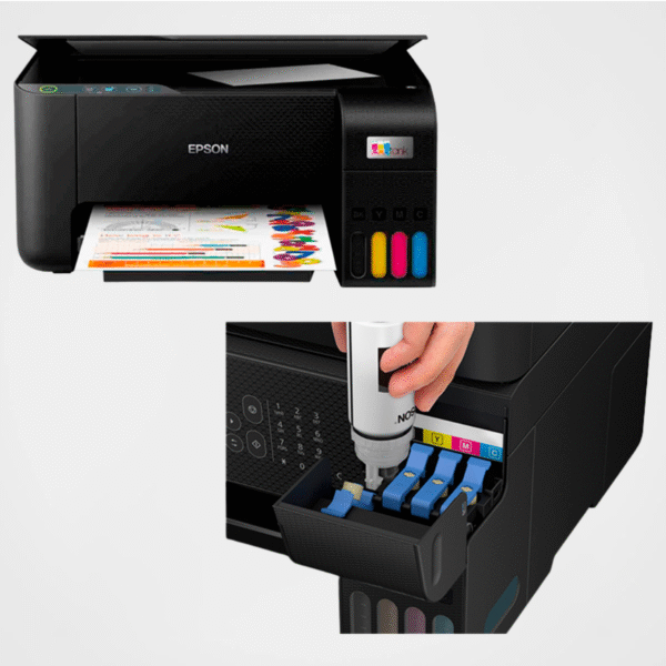 Impresora Multifuncional de tinta Epson EcoTank L3210 - Imagen 2