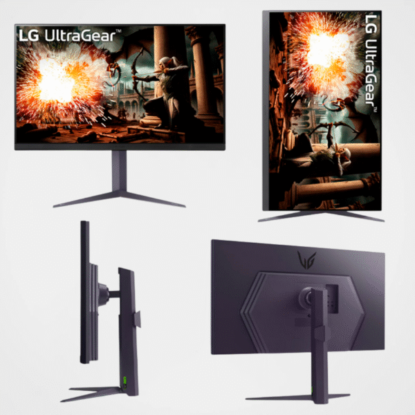 Monitor LG Gaming 31.5″ UltraGear QHD IPS 180Hz - Imagen 2