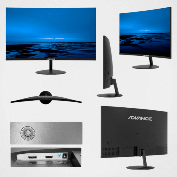 Monitor curvo Advance ADV-2452S, 23.6″ VA Full HD - Imagen 2