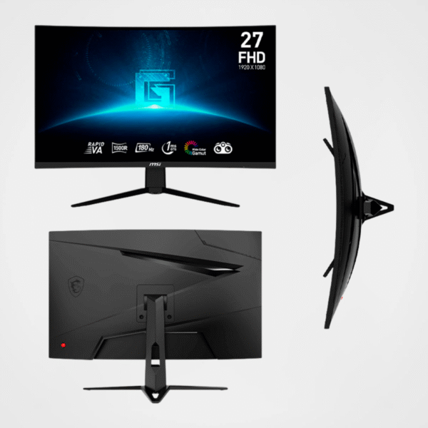 Monitor curvo gaming MSI MAG G27C3F, 27″ FHD 1500R 180Hz - Imagen 2