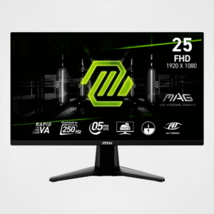 Monitor plano gaming MSI MAG-255XFV 25″ FHD Rapid VA 250 Hz