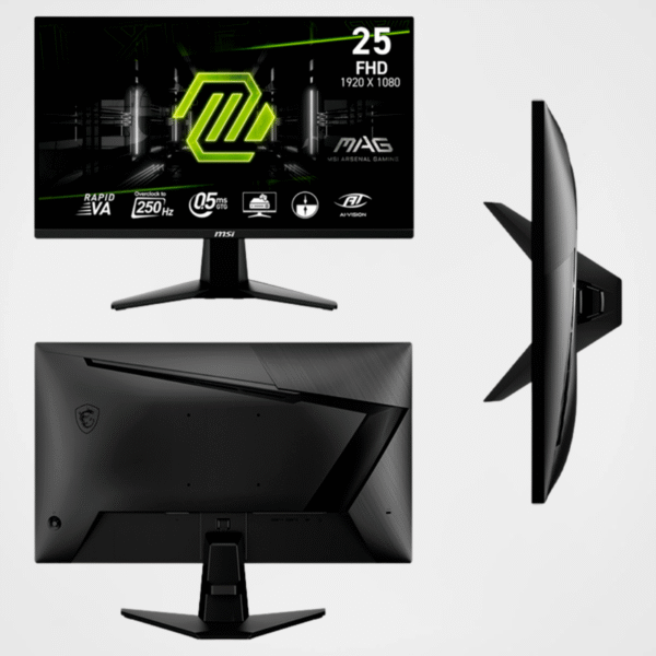 Monitor plano gaming MSI MAG-255XFV 25″ FHD Rapid VA 250 Hz - Imagen 2