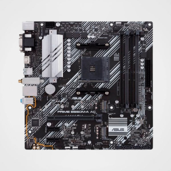 Placa Madre Asus PRIME B550M-A AC, Chipset AMD B550, Socket AMD AM4, mATX