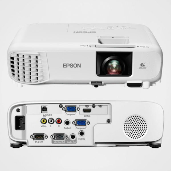 Proyector Epson PowerLite X49, 3600 Lúmenes, 1024×768, XGA - Imagen 2