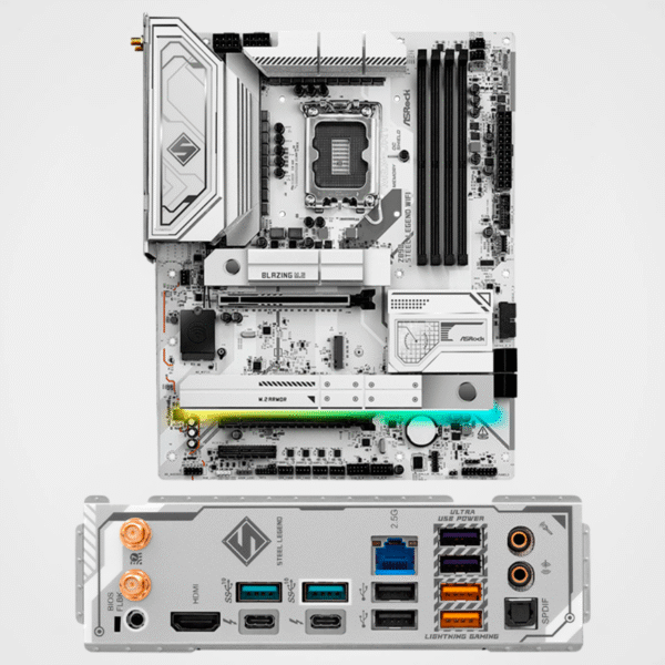 Placa Madre ASROCK Z890 Steel Legend WiFi, Chipset Intel Z890, LGA 1851, HDMI, ATX - Imagen 2