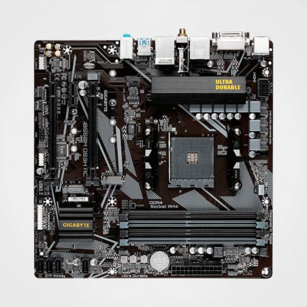 Placa Madre Gigabyte B550M DS3H AC (rev. 1.5) Chipset AMD B550, Socket AMD AM4, Micro ATX