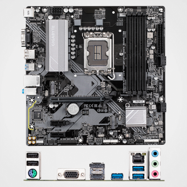 Placa Madre Gigabyte B760M D3HP, Chipset Intel B760, LGA1700, Micro ATX, HDMI - Imagen 2