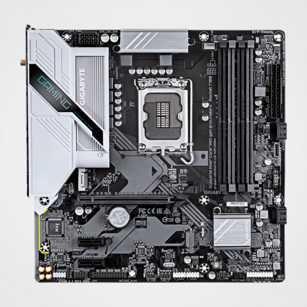 Placa Madre Gigabyte B760M GAMING PLUS WIFI DDR4, Chipset Intel B760, LGA1700, mATX