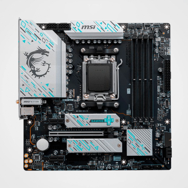 Placa Madre MSI B650M GAMING PLUS WIFI, Chipset AMD B650, Socket AM5, mATX