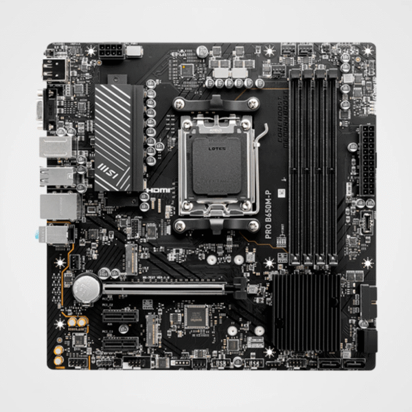 Placa Madre MSI PRO B650M-P, Chipset AMD B650, Socket AM5, mATX