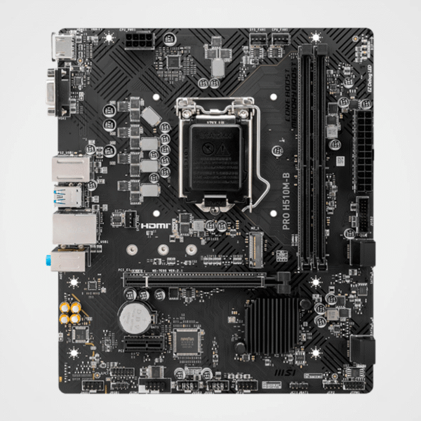Placa Madre MSI PRO H510M-B II Chipset Intel H470, LGA1200, HDMI, VGA, mATX