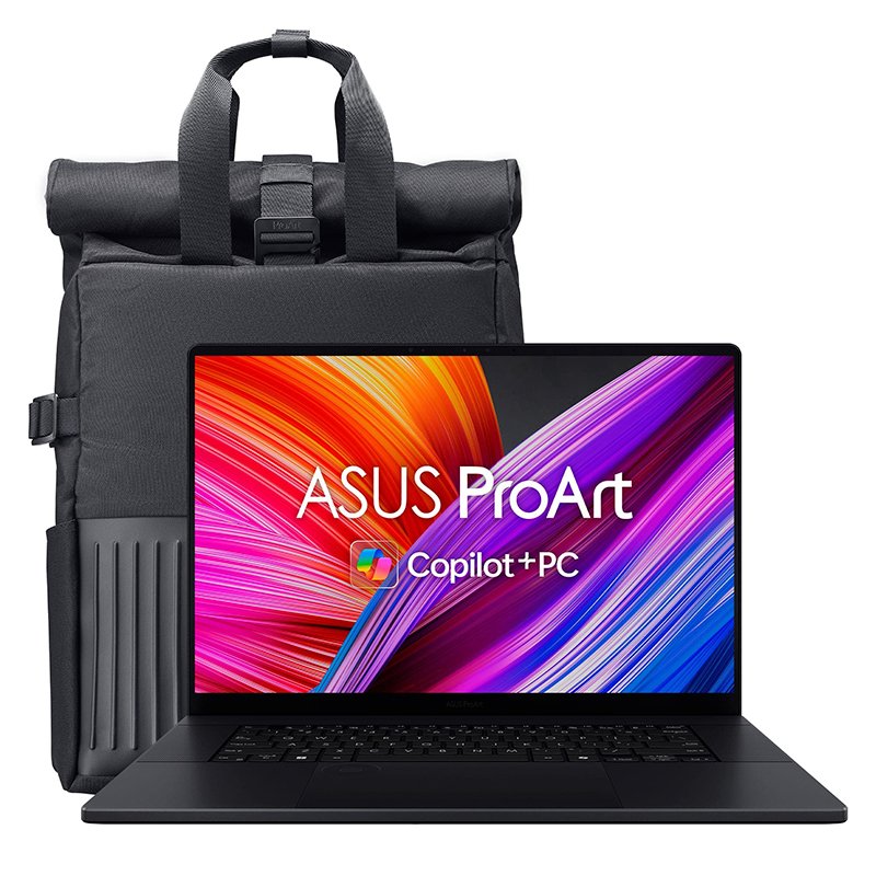 Laptop ProArt P16, 16″ 4K OLED AMD Ryzen AI 9 HX 370 2.0/5.1GHz, 64GB LPDDR5X/RTX 5070 8GB