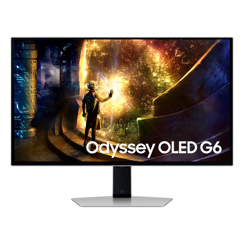 Monitor plano gaming SAMSUNG Odyssey OLED G6, 27″ QHD, 240Hz, HDMI, DP